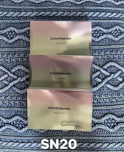 COVERMARK SILKY FIT ファンデーション SN20 ×3個セット シルキーフィット カバーマーク
