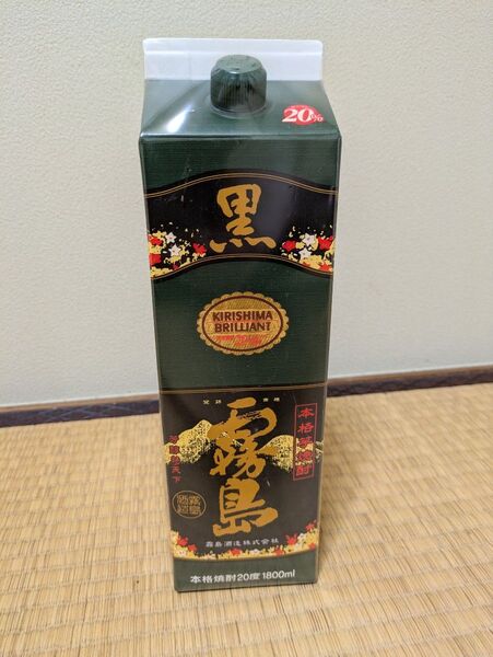 黒霧島 20度 1800ml 6本