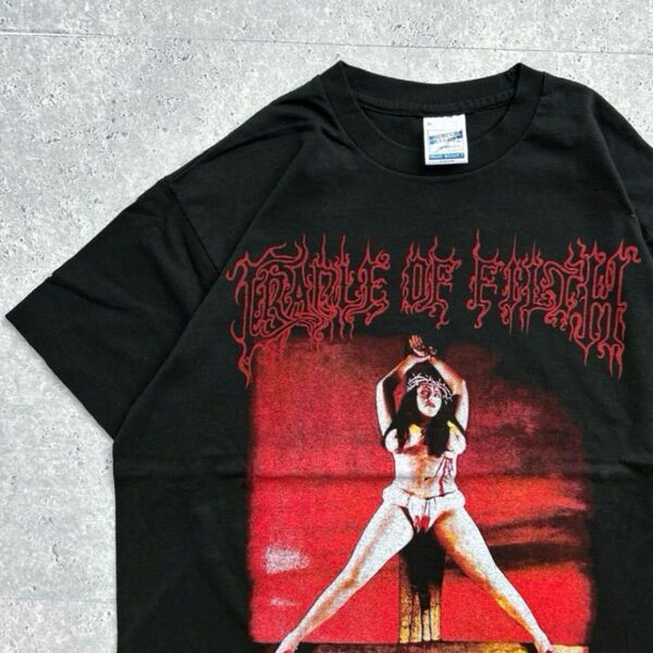90s CRADLE OF FILTH 半袖 バンドTシャツ XL