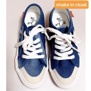 shake in cloak デニムスニーカー S