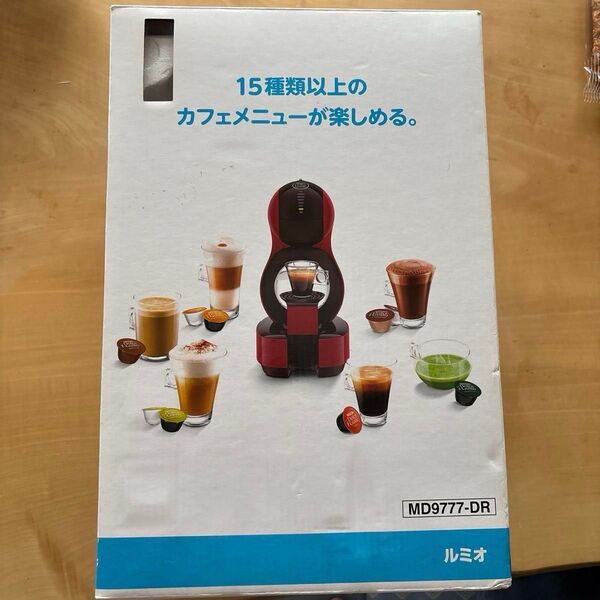 ネスカフェ ドルチェグスト ルミオ ダークレッド MD9777-DR 新品未使用