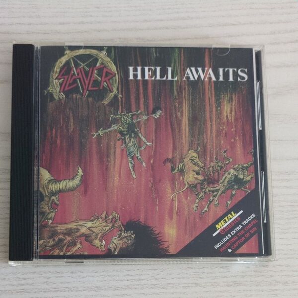 SLAYERスレイヤー / HELL AWAITS 国内盤CD 1985年