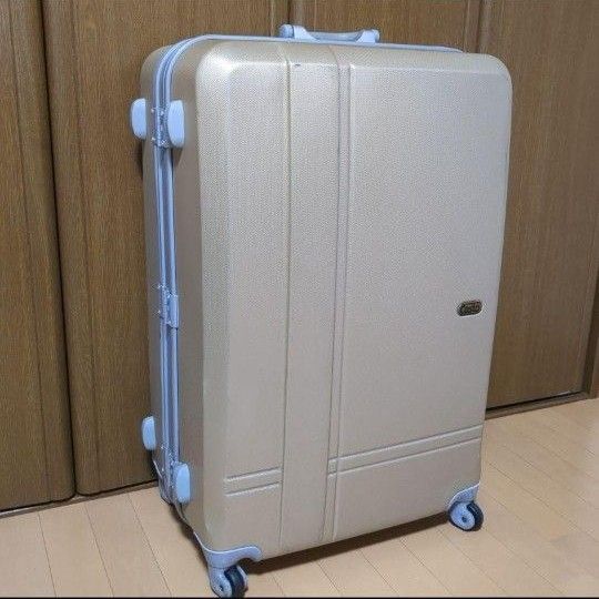 ゴールド ハードキャリーケース 大型 TSAロック
