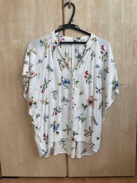 グローバルワーク 花柄シャツ S