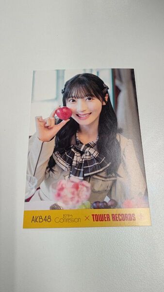 佐藤綺星 AKB48 まさかのConfession タワーレコード ポストカード