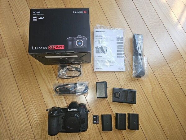 美品 LUMIX G9 PRO & LUMIX G VARIO 45-200㎜ セット売り ミラーレス一眼 デジタルカメラ
