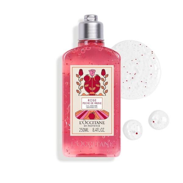 ロクシタン(L'OCCITANE)ローズヴァインピーチ シャワージェル 250mL ボディソープ