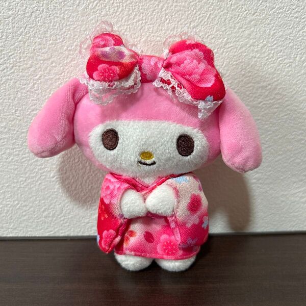 マイメロディ 着物 ぬいぐるみ マスコット キーホルダー サンリオ 和服