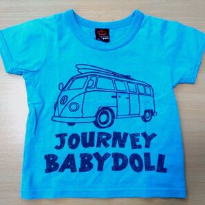 【子供服】BABYDOLL 半袖Tシャツ 100サイズ 水色