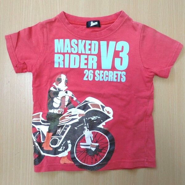 【子供服】仮面ライダーV3 半袖Tシャツ 100サイズ