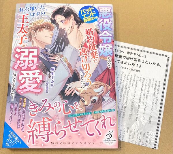 バッドエンド秒読みの悪役令嬢なので婚約破棄で逃げ切ろうとしたら、私を嫌いなはずの王太子(ガブリエラブックス2024/2)麻生ミカリ