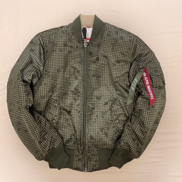 QILO x ALPHA INDUSTRIES MA-1 Bomber リバーシブルジャケット ナイトカモ / 3C DCU