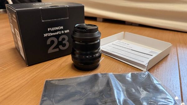 富士フィルム FUJIFILM FUJINON XF23mm F2 R WR 交換レンズ 動作確認済み