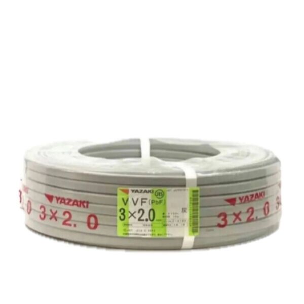 最安値!矢崎電線 VVF2.0mmX3c 100m VVF2.0-3C