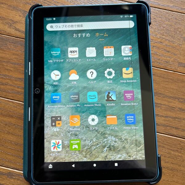 【ジャンク品】第10世代 Fire HD 8 タブレット ブルー (8インチHDディスプレイ) 32GB (2020年発売)