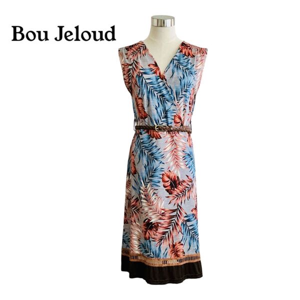 Bou Jeloud ブージュルード カシュクール ワンピース フリーサイズ