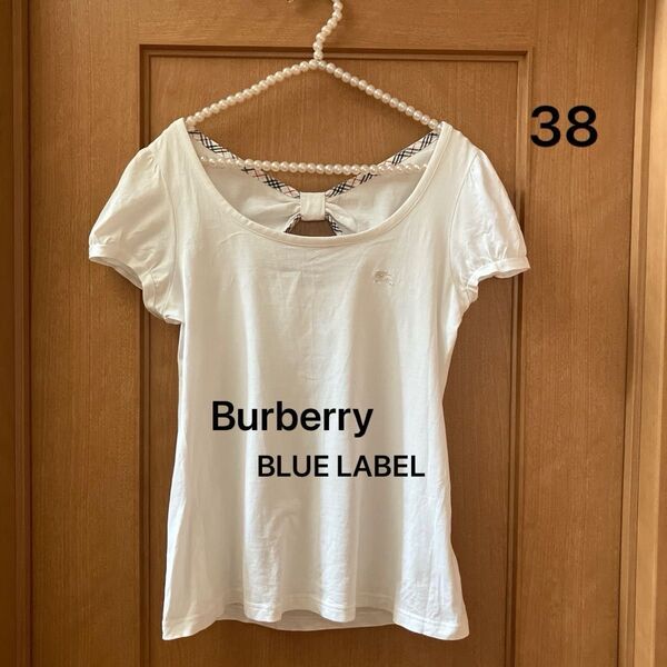 バーバリーブルーレーベル 半袖カットソー Tシャツ38