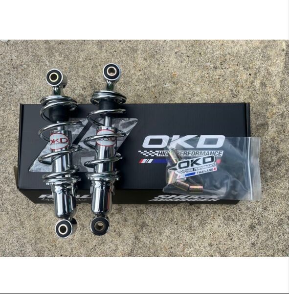 OKD230mm メッキ ショート加工 モンキー ゴリラ ダックス シャリー