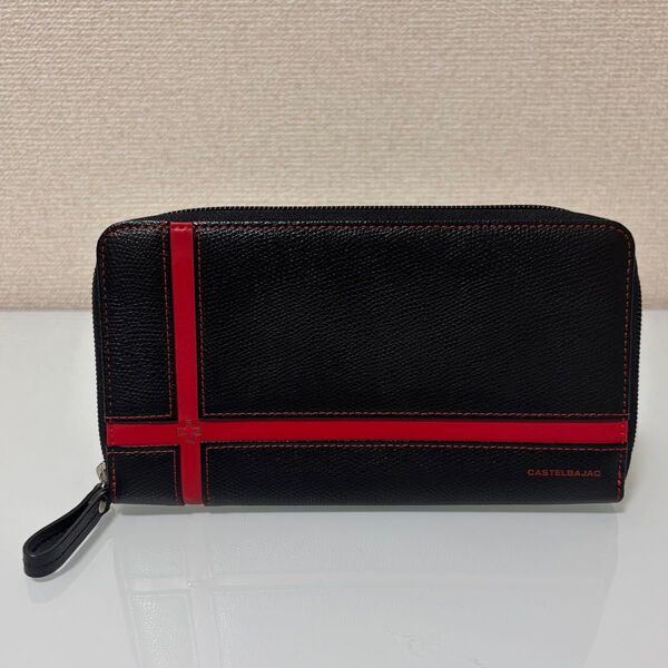 CASTELBAJAC カステルバジャック ラウンドジップ ウォレット 長財布 未使用状態品