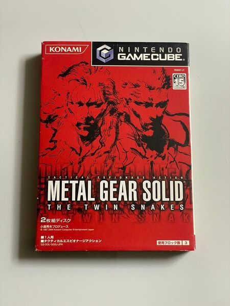 GC メタルギアソリッド ツインスネークス