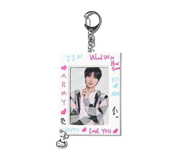 BTS ジン 日本限定 公式 フォトカードホルダーPHOTO CARD HOLDERRUNSEOKJIN in JAPAN
