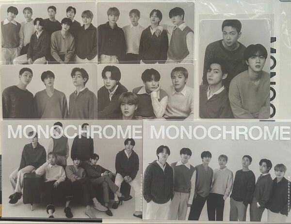 『BTS POP-UP : MONOCHROME IN TOKYO』ポップアップ モノクローム 公式 フォトカード フォト