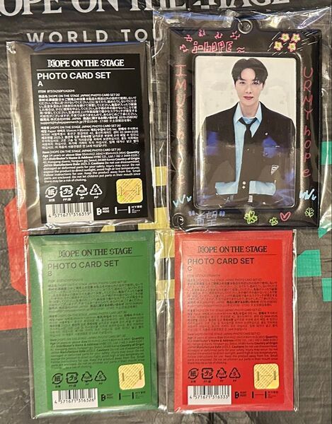 J-HOPE HOPE ON THE STAGE in JAPAN 公式 日本限定 フォトカードホルダー フォトカードセット