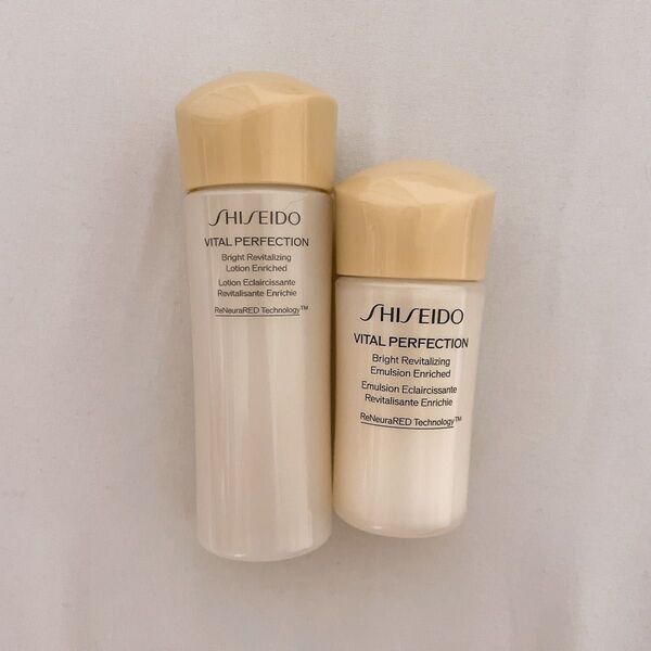 【新品未使用】SHISEIDO 資生堂 バイタルパーフェクション ブライトリバイタル ローション + エマルジョン (医薬部外品)