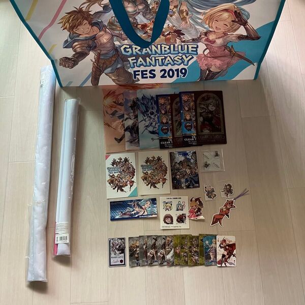 グランブルーファンタジー フェス グッズ まとめ売り グラブル 当時物 2018 2019