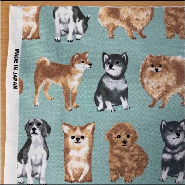◇オックス生地 生地幅×50cm 犬