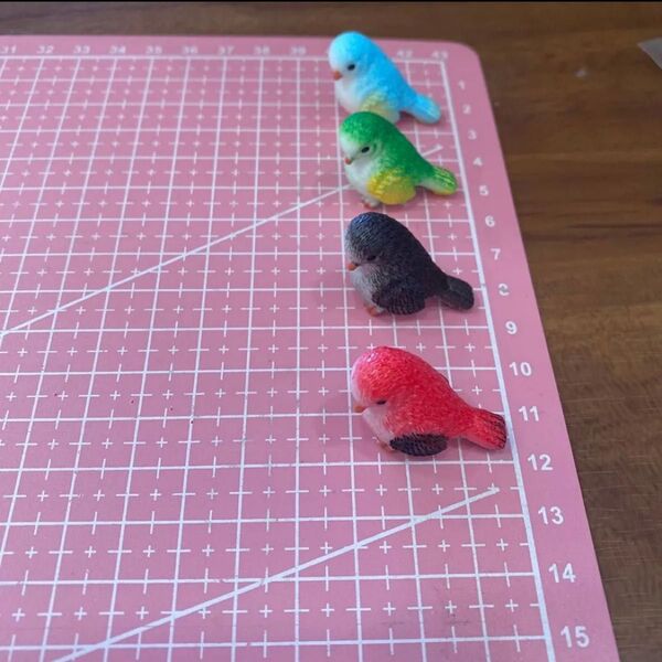 鳥パーツ 4点セット ミニバード