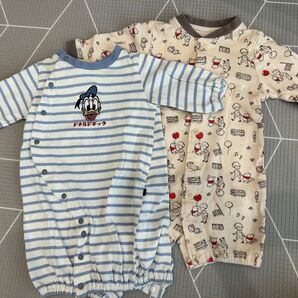 ベビー服 2枚セット ディズニー ドナルド プーさん 50-70/50-60