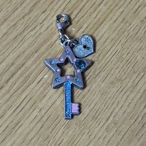 平成レトロ カギチャーム 平成 レトロ ファスナーチャーム 星 鍵 ハート キーホルダー バッグチャーム キーリング アクセサリー