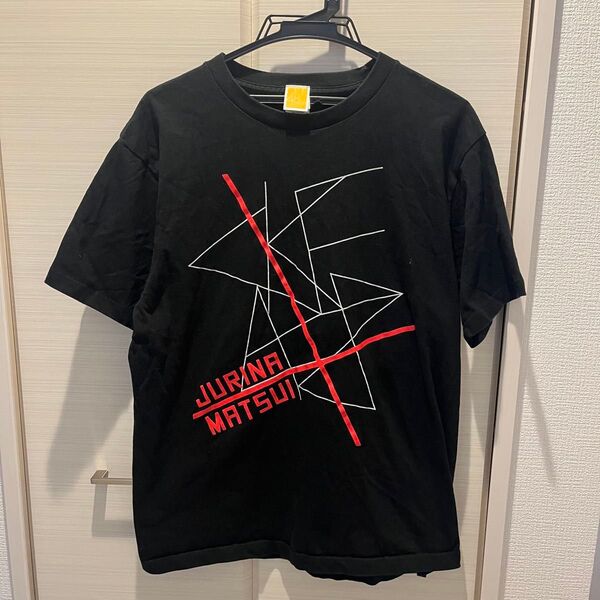 SKE48 松井珠理奈 Tシャツ Lサイズ 黒 半袖Tシャツ バンドTシャツ