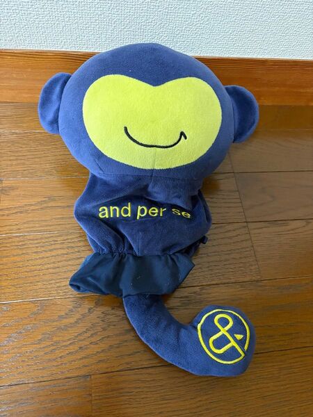 and per se アンパスィ ヘッドカバー ぬいぐるみタイプ ブルー 460対応