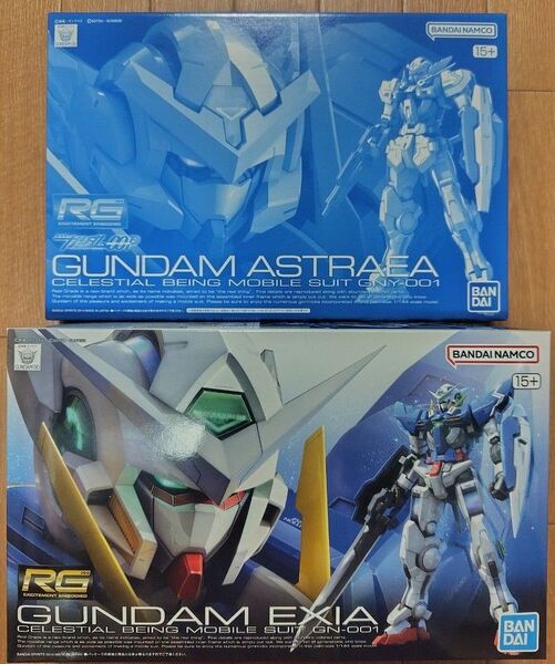 RG 15 1/144 GN-001 ガンダム エクシア 機動戦士ガンダム00)+ ガンダムアストレアパーツセット