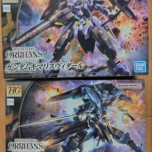 HG ガンダム ヴィダール + ガンダムキマリスヴィダール(1/144スケール HG IRON-BLOODED ORPHANS)
