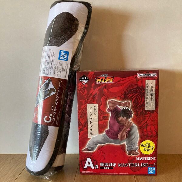 一番くじ刃牙 A賞 範馬刃牙 C賞 ラグマットッッ!