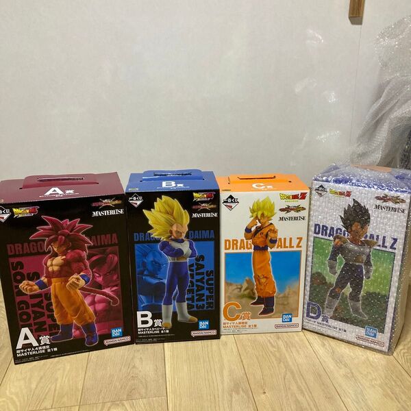 ドラゴンボール オムニバスCROSS MASTERLISE フィギュア 4体セット