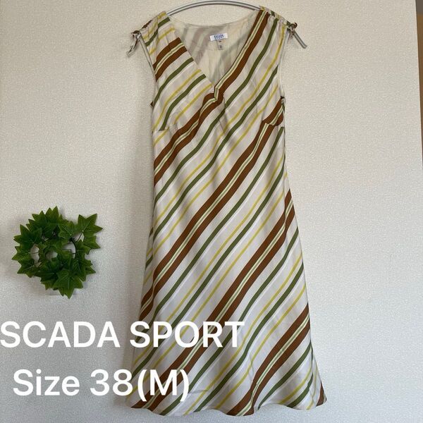 ESCADA SOORT キャミソールワンピース38(M)シルク100% 夏 涼しい