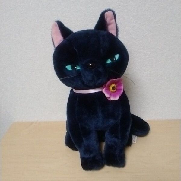 メアリと魔女の花 ティブ 黒猫のぬいぐるみ フーリュー 紙タグ付
