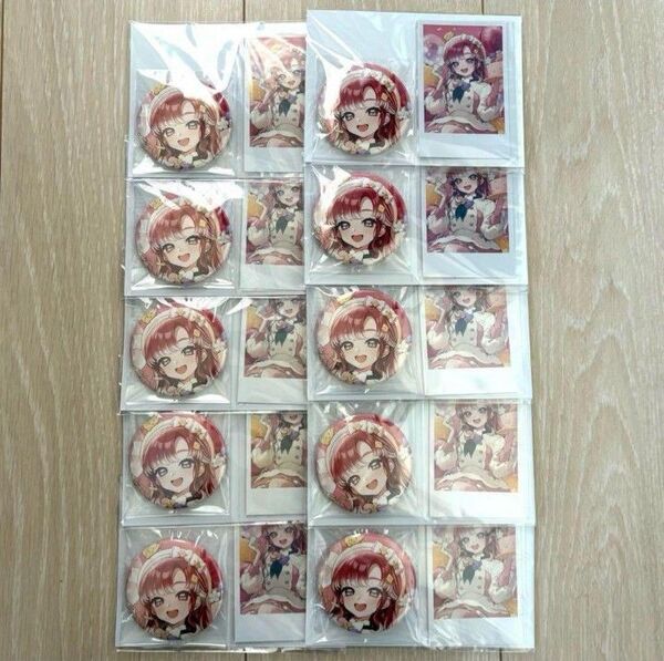 にじさんじ 早乙女ベリー誕生日グッズ 缶バッジ&チェキ風カード販売終了品 10セット