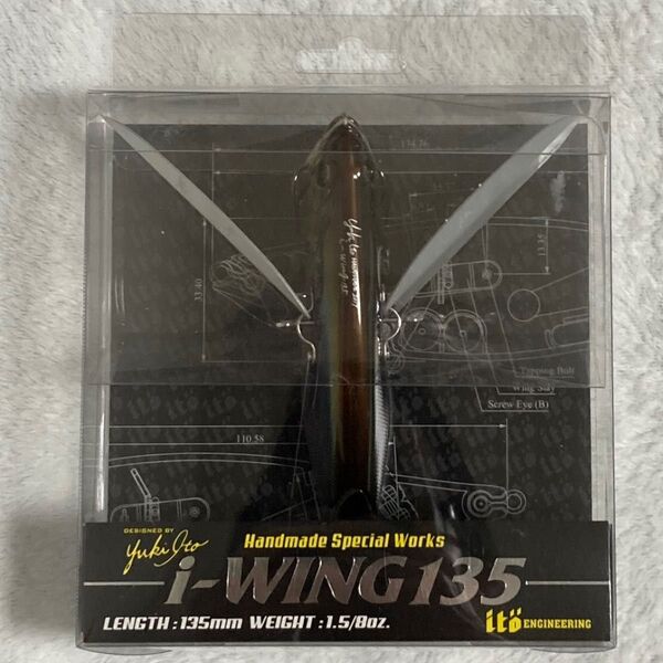 メガバス Megabass i-WING アイウィング 135 和銀セツキアユ 1・5/8oz 新品 未使用 未開封