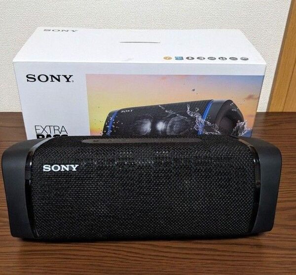 SONY ワイヤレススピーカー SRS-XB33 ブラック Bluetooth 無線