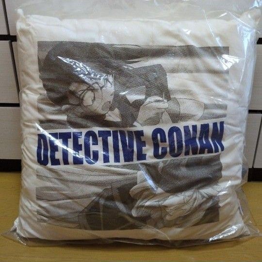名探偵コナン クッション Tetra 非売品 江戸川コナン ジン 黒ずくめの組織 2009年 当時物 グッズ