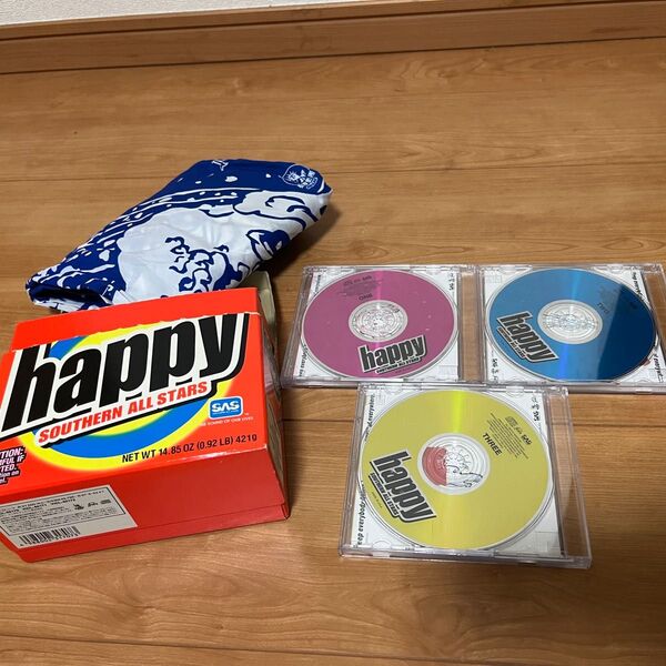 HAPPY! サザンオールスターズ SOUTHERN ALL STARS アルバム happy 法被付き