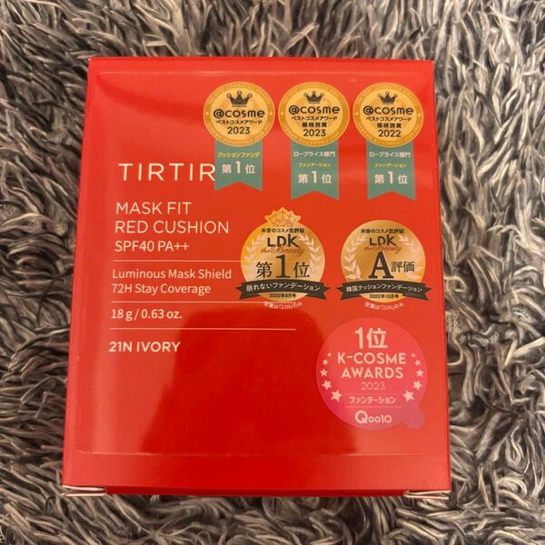 【新品】TIRTIR MASK FIT RED CUSHION 21N
