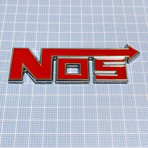 3Dエンブレム NOS レッド