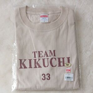 菊池涼介Team Kikuchi Tシャツ ベージュ 33 広島東洋カープ