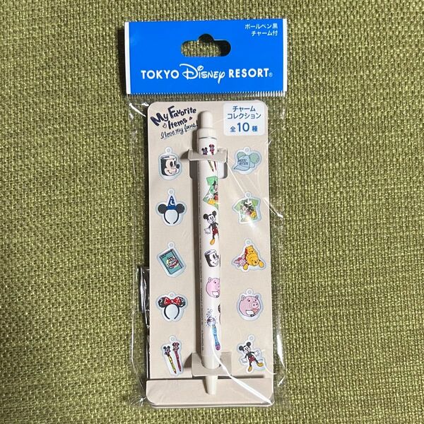 ●新品● 東京ディズニーリゾート チャーム付き ランダム ボールペン ミッキーマウス ミニーマウス プーさん